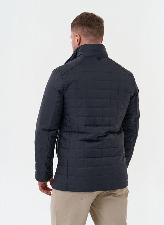 Мужская куртка синего цвета