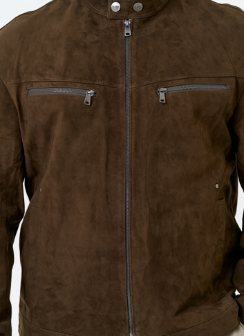 Мужская куртка из натуральной замши