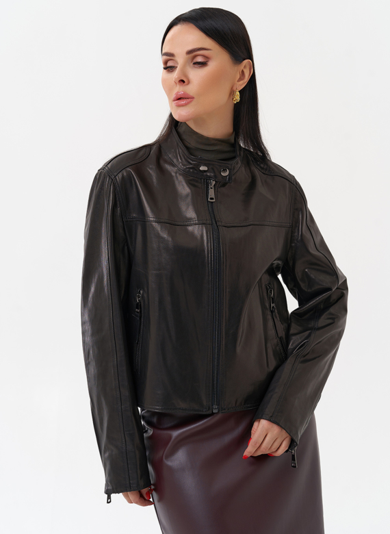 Куртка из натуральной кожи женская