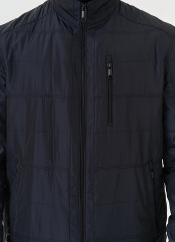 Мужская демисезонная куртка синего цвета