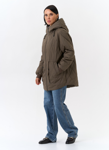 Женская куртка с капюшоном 