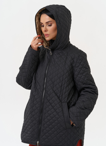 Женская двухсторонняя куртка с капюшоном